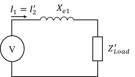Minimal Series Reactance Transformer Circuit Model